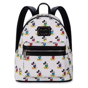 DISNEY LOUNGEFLY MICKEY PRINT BACKPACK